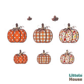 Pumpkins Theme Decorative Board D156 | Pack of 6 | Orange